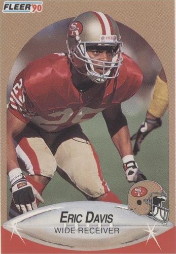 1990 Fleer Update Eric Davis #U-47