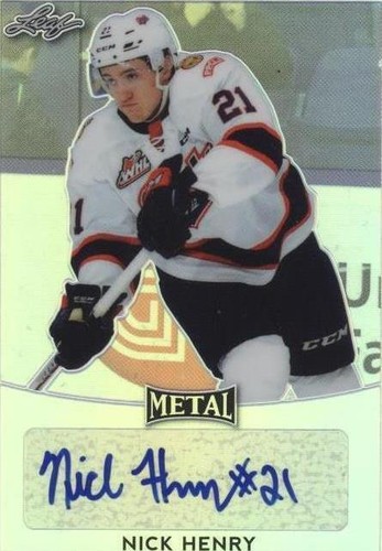 2016-17 Leaf Metal - Nick Henry #BA-NH3