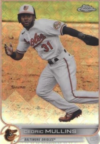 2022 Topps Chrome Logofractor Edition - Cedric Mullins #15