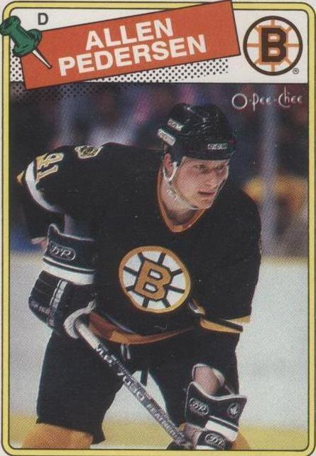 1988-89 O-Pee-Chee - Allen Pedersen #103
