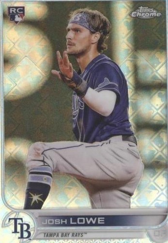 2022 Topps Chrome Logofractor Edition - Josh Lowe #94