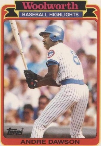 1989 Topps Woolworth Baseball Highlights - Andre Dawson #11