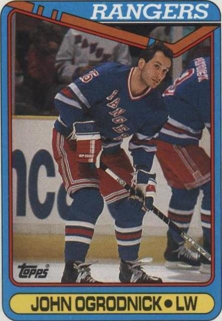 1990-91 Topps - John Ogrodnick #174