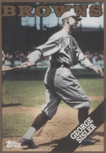 2010 Topps - George Sisler #VLC5