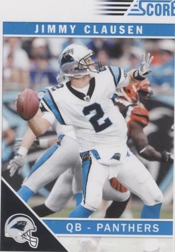 2011 Score Jimmy Clausen #43