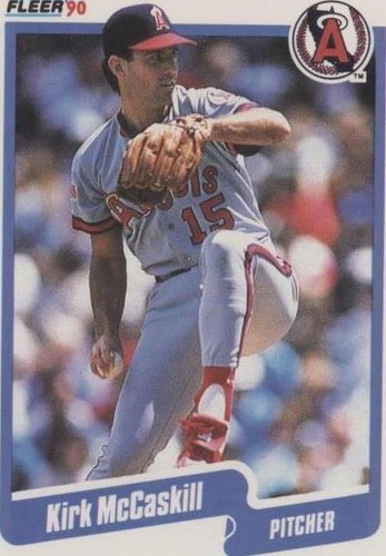 1990 Fleer - Kirk McCaskill #138