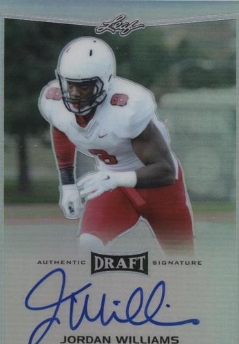 2016 Leaf Metal Draft Jordan Williams-Lambert #BA-JW2