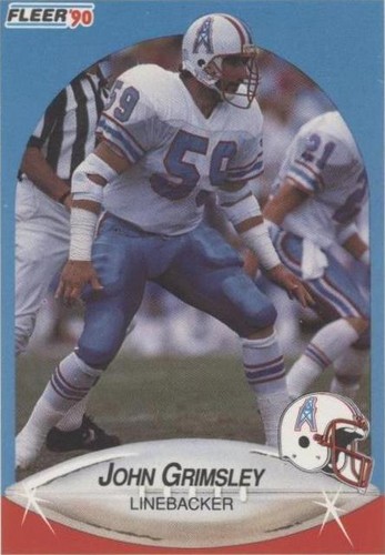 1990 Fleer John Grimsley #128