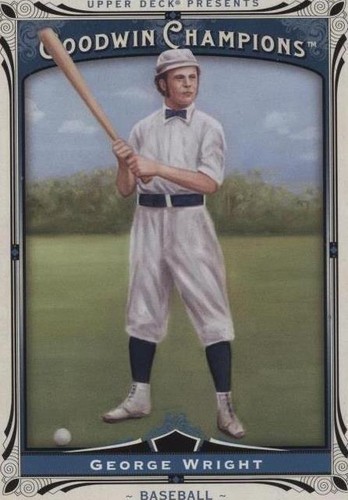 2013 Upper Deck Goodwin Champions - George Wright #178