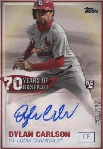 2021 Topps - Dylan Carlson #70YA-DC