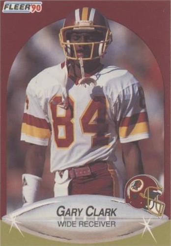 1990 Fleer Gary Clark #154