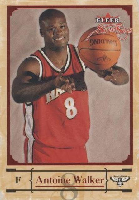 2004-05 Fleer Sweet Sigs - Antoine Walker #30