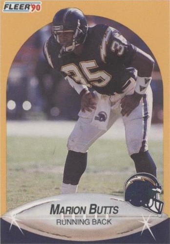 1990 Fleer Marion Butts #305