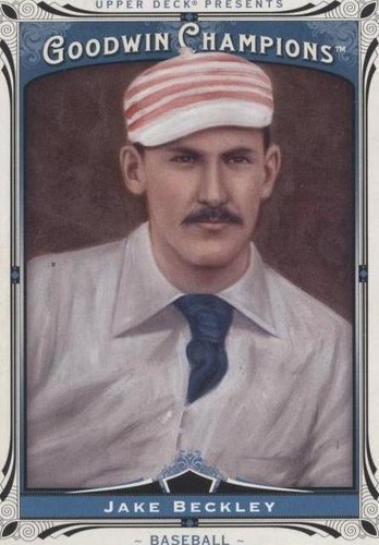 2013 Upper Deck Goodwin Champions - Jake Beckley #157