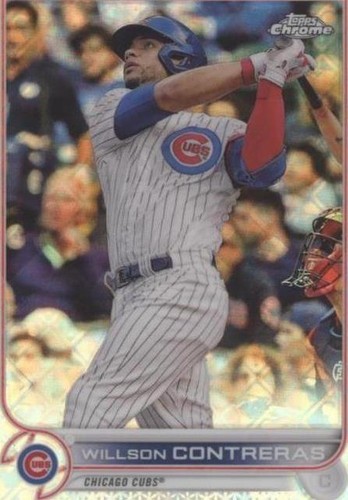 2022 Topps Chrome Logofractor Edition - Willson Contreras #17