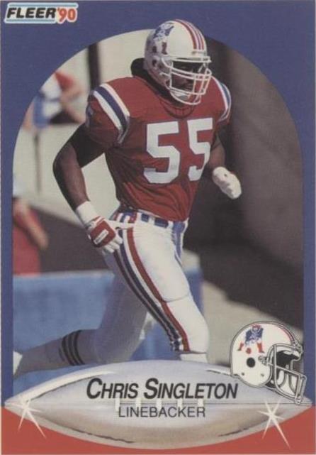 1990 Fleer Update Chris Singleton #U-7