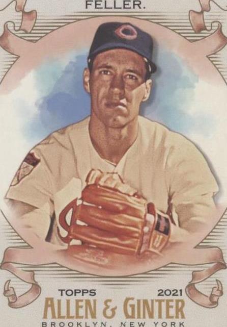2021 Topps Allen & Ginter's - Bob Feller #348