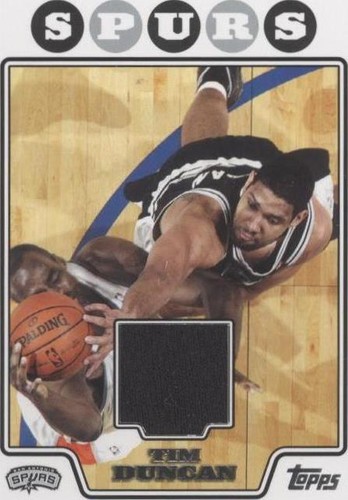 2008-09 Topps - Tim Duncan #TBKR33