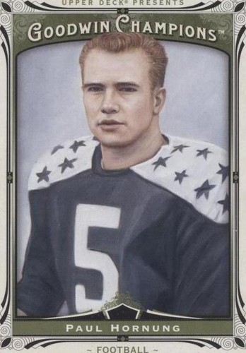 2013 Upper Deck Goodwin Champions Paul Hornung #19