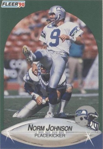 1990 Fleer Norm Johnson #268