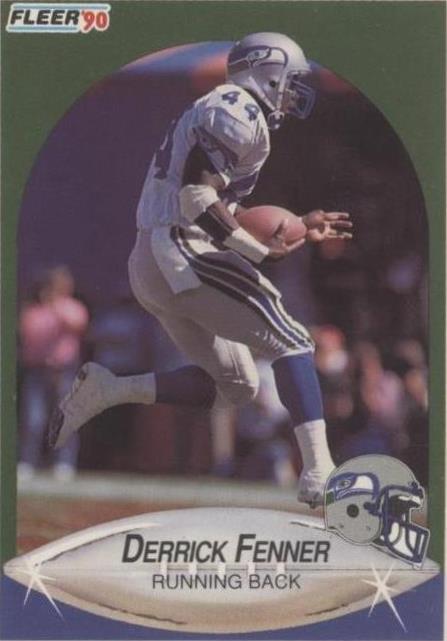 1990 Fleer Update Derrick Fenner #U-83