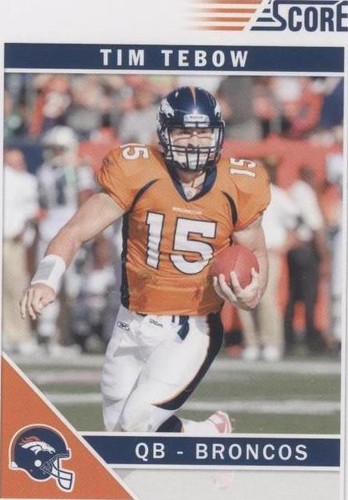 2011 Score Tim Tebow #92