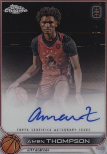 2022-23 Topps Chrome OTE Overtime Elite - Amen Thompson #CA-AMT2