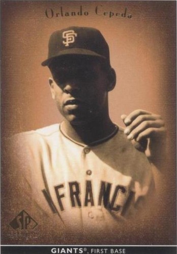 2002 SP Legendary Cuts - Orlando Cepeda #38