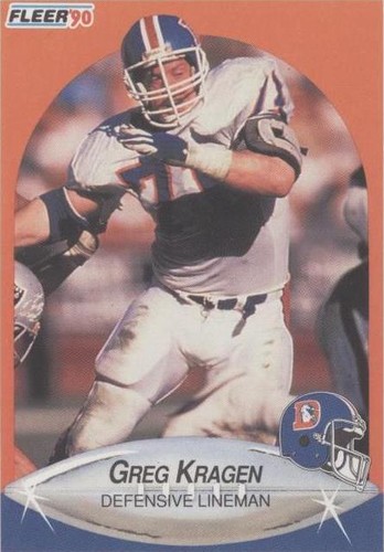1990 Fleer Greg Kragen #26