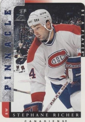 1996-97 Pinnacle Be A Player - Stephane Richer #50