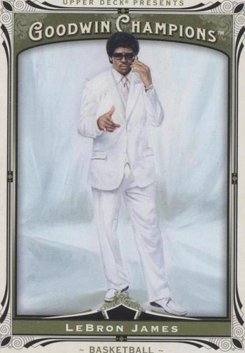 2013 Upper Deck Goodwin Champions - LeBron James #17