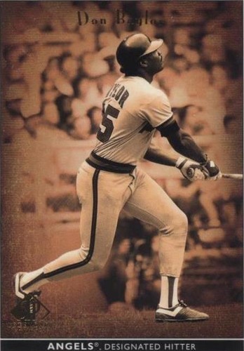 2002 SP Legendary Cuts - Don Baylor #18