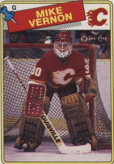 1988-89 O-Pee-Chee - Mike Vernon #261