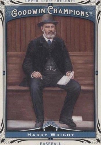 2013 Upper Deck Goodwin Champions - Harry Wright #158