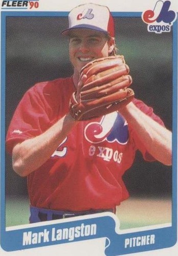 1990 Fleer - Mark Langston #352