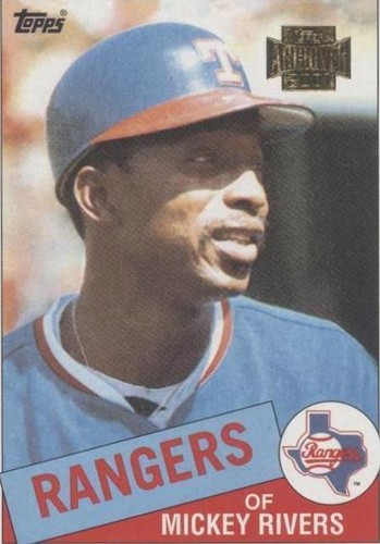 2001 Topps Archives - Mickey Rivers #389