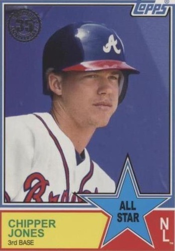 2018 Topps - Chipper Jones #83AS-52