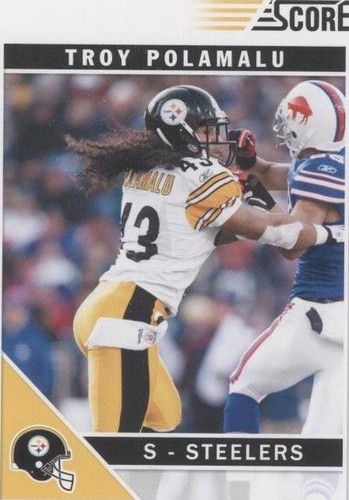 2011 Score Troy Polamalu #236