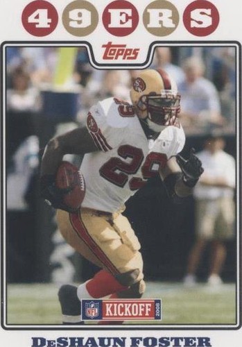 2008 Topps Kickoff DeShaun Foster #127