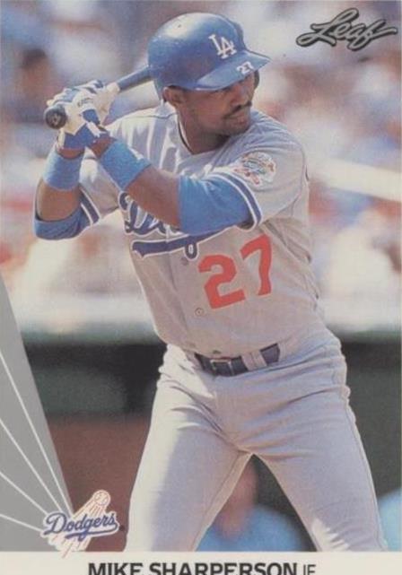 1990 Leaf - Mike Sharperson #490