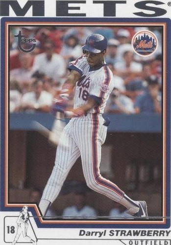 2004 Topps Retired Signature Edition - Darryl Strawberry #79