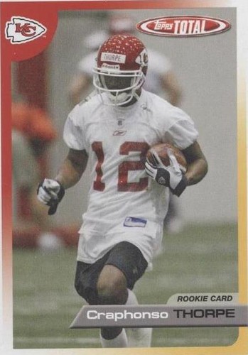 2005 Topps Total Craphonso Thorpe #497