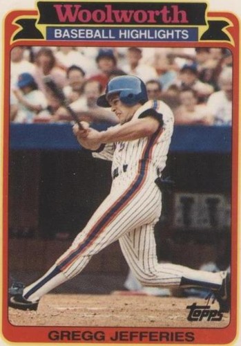 1989 Topps Woolworth Baseball Highlights - Gregg Jefferies #22