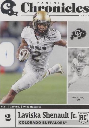 2020 Panini Chronicles Draft Picks Laviska Shenault Jr. #6