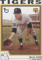 2004 Topps Retired Signature Edition - Norm Cash #45