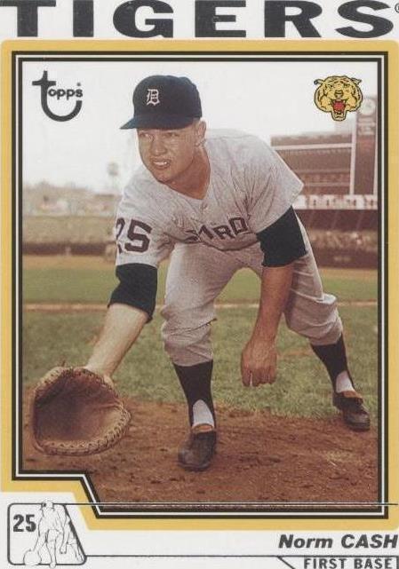 2004 Topps Retired Signature Edition - Norm Cash #45