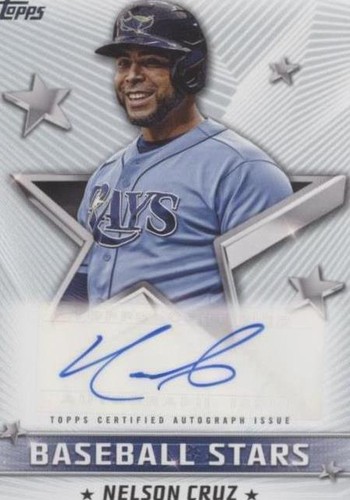 2022 Topps Series 1 - Nelson Cruz #BSA-NC