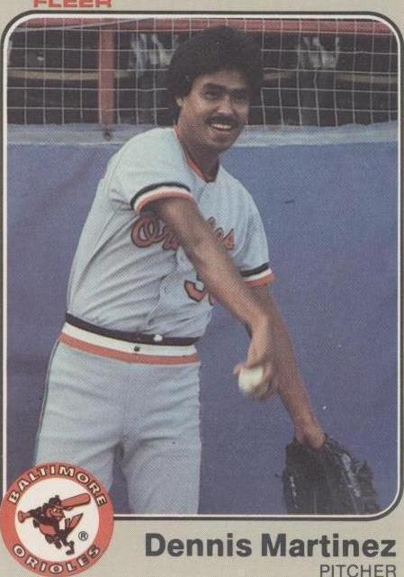 Fleer 1983 - Dennis Martinez #64