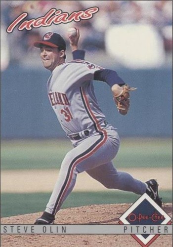 1993 O-Pee-Chee - Steve Olin #349