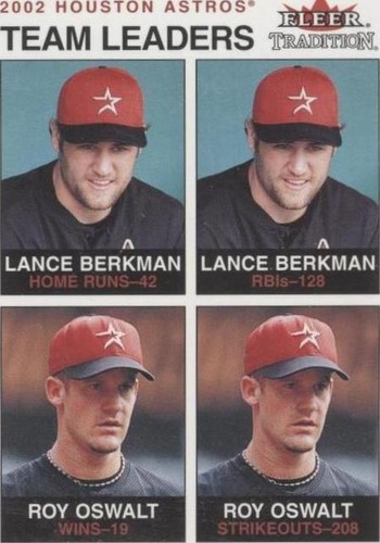 2003 Fleer Tradition - Lance Berkman Roy Oswalt #13